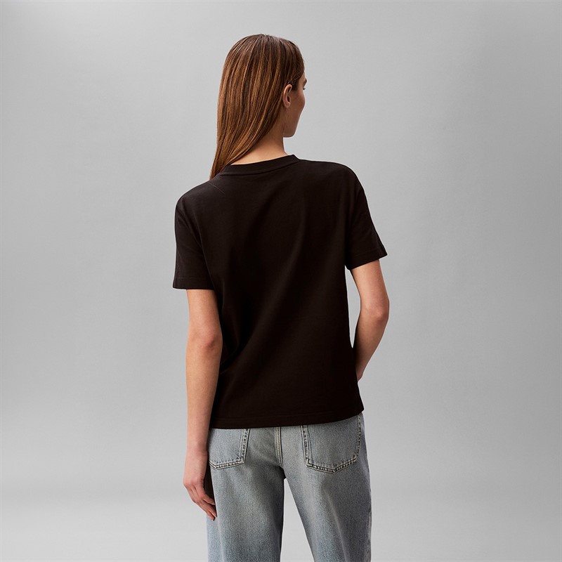 Calvin Klein Jeans Womens Classic T-Shirt Black