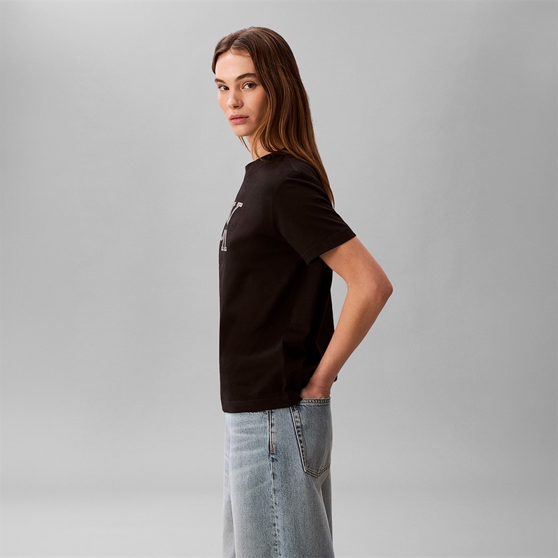 Calvin Klein Jeans Womens Classic T-Shirt Black