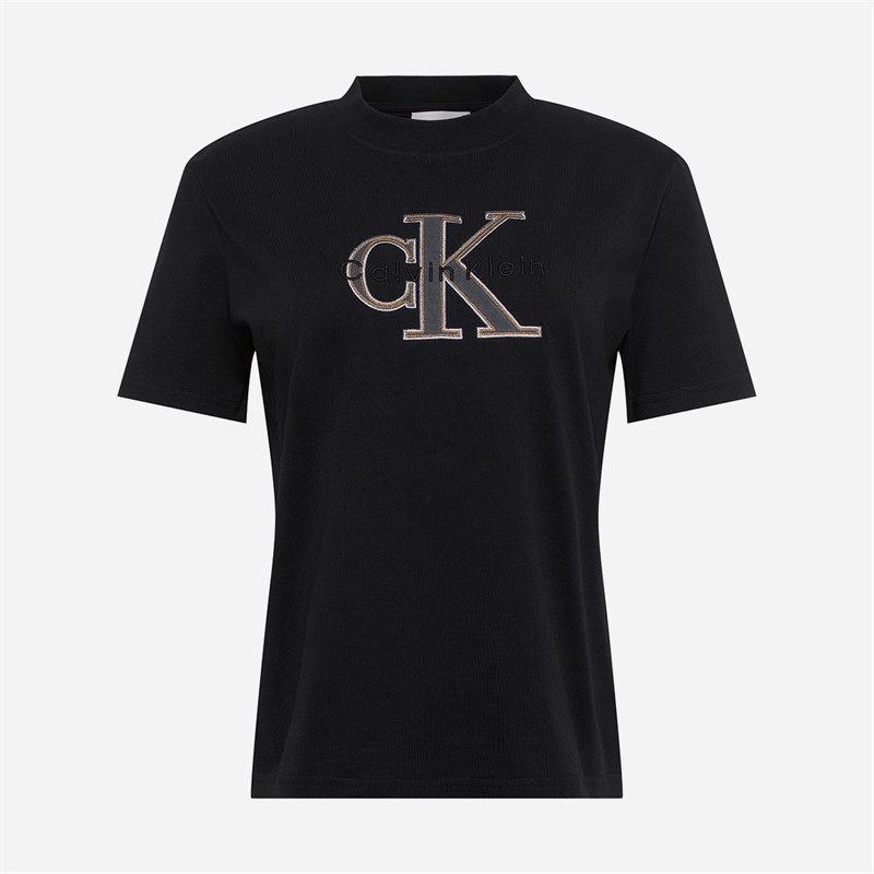 Calvin Klein Jeans Womens Classic T-Shirt Black