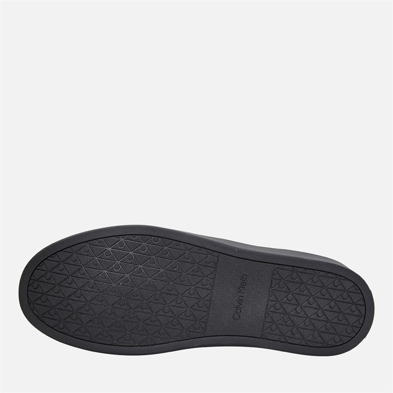 Calvin Klein Jeans Mens Classic Cupsole Trainers Triple Black