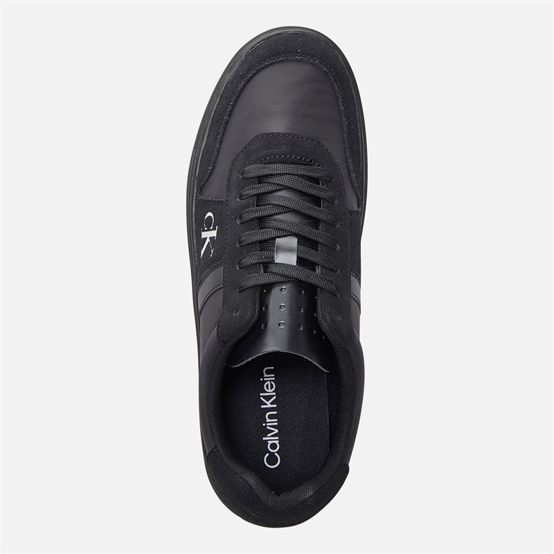 Calvin Klein Jeans Mens Classic Cupsole Trainers Triple Black