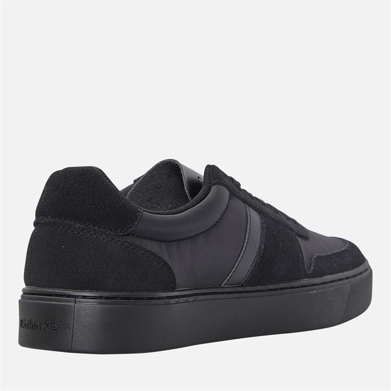 Calvin Klein Jeans Mens Classic Cupsole Trainers Triple Black