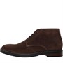 Clarks Mens Paulson Mid Boots Dark Brown Suede 