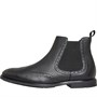 Clarks Mens Ronnie Top Chelsea Boots Black Interest