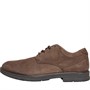 Clarks Mens Banning Plain Shoes Dark Brown Nubuck