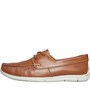 Clarks Męskie Karlock Step Deck Buty na łódź Brązowy