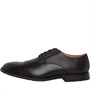 Clarks Mens Ronnie Walk Shoes Dark Brown