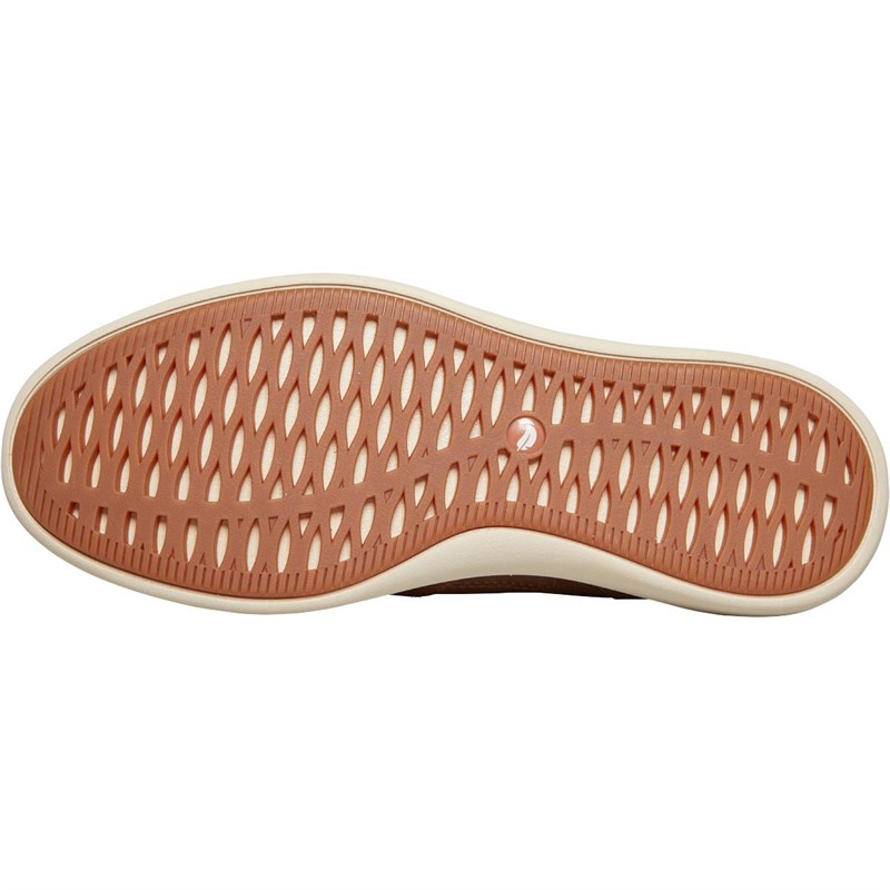 Clarks Baskets Un Globe Run Homme Brun Clair