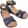 Clarks Womens UN Perri Loop Sandals Navy Combi