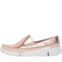Clarks Chaussures Tri Step Femme Doré-Rose