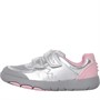 Clarks Rex Quest K Buty Sportowe Metaliczny Srebrny