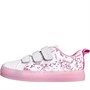 Clarks Junior Nova Glitter K Shoes Silver