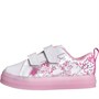 Clarks Infant Wide Fit Nova Glitter T Shoes Silver