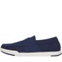 Clarks Herre Step Isle Base Lærredgummisko Marineblå