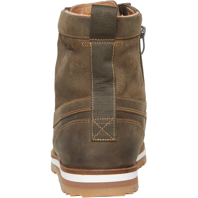 Clarks Herrer Durston Hi Mode støvler Kakigrøn
