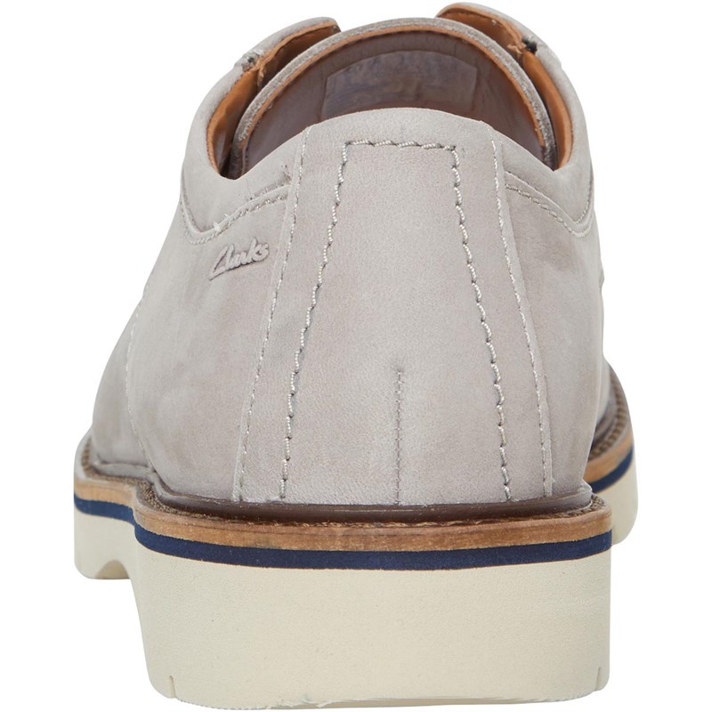 Clarks Herre Bayhill Formelle sko Sten-Grå