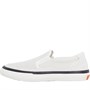 Clarks Dame Aceley Step Lærredgummisko Hvid