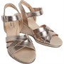Clarks Dame Lafley Leah Kilesandaler Metallisk