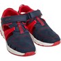 Clarks Junior Boys Rock Surf Leather Sandals Wide Fit Navy