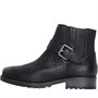 Clarks Womens Standard Fit Clarkwell Strap Boots Black