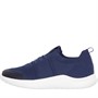 Clarks Womens Standard Fit Nova Lite Knit Trainers Navy