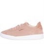 Clarks Womens Standard Fit Craft Cup Lace Trainers Rose