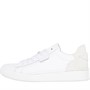 Clarks Womens Standard Fit Craft Cup Lace Trainers White