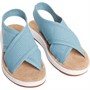 Clarks Womens Standart Fit Jemsa Cross Dash Sandals Turquoise