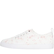 Clarks Womens Standard Fit Glove Echo Canvas Shoes Floral