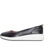 Clarks Womens Un Rio Vibe Shoes Black