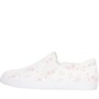 Clarks Womens Standard Fit Glove Puppet Slip On Canvas Shoes Floral