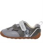 Clarks Infant Boys Wide Fit Tiny Print Trainers Grey
