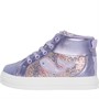 Clarks Infant Girls Nova City Hi Top Trainers Lilac