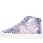 Clarks Girls Nova City Hi Top Trainers Lilac