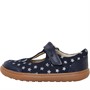 Clarks Infant Girls Flash Mouse T-Bar Shoes Navy