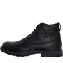 Clarks Mens Craftdale 2 Mid Boots Black Leather