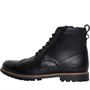 Clarks Mens Westcombe Limit Brogue Boots Black Leather