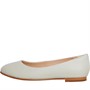 Clarks Womens Standard Fit Grace Piper Shoes White Leather