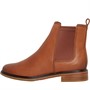 Clarks Womens Clarkdale Arlo Chelsea Boots Tan Leather