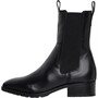 Clarks Womens Lydia Top Chelsea Boots Black Leather