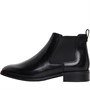 Clarks Womens Ria Chelsea Boots Black Leather