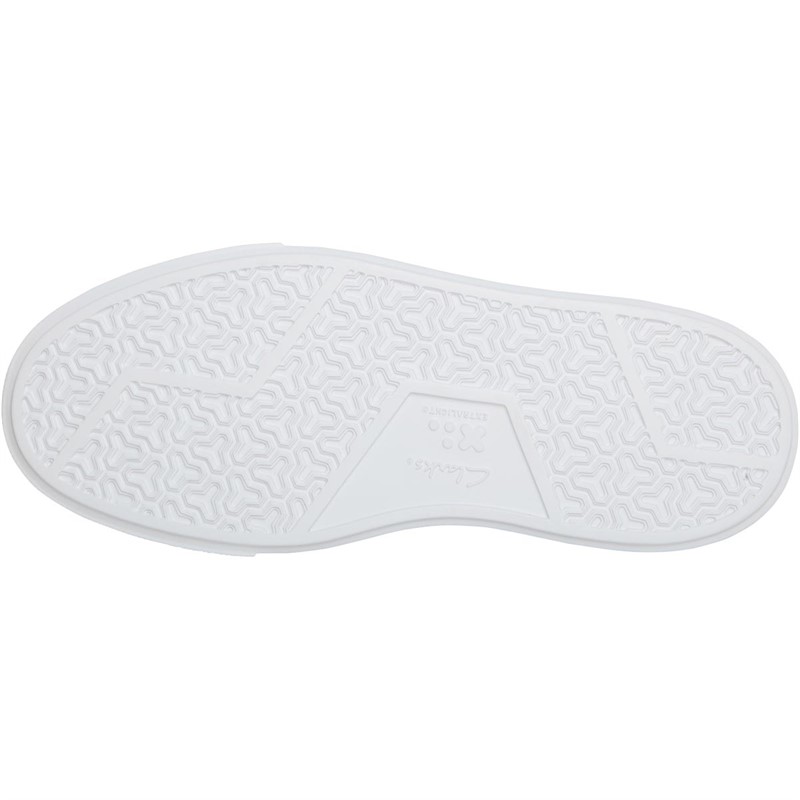 Clarks Womens Stanrdard Fit Hero Lite Lace Trainers Rose Suede