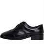 Clarks Womens Standard Fit Ria Limit Brogue Shoes Black Leather