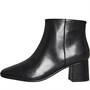 Clarks Womens Sheer Flora 2 Ankle Boots Black Leather