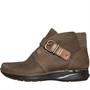 Clarks Womens Appley Mid Ankle Boots Taupe Nubuck