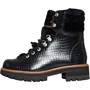 Clarks Womens Orianna Hiker Boots Black Croc