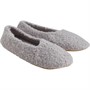 Clarks Womens Cozily Slippers Grey