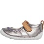 Clarks Infant Girls Standard Fit Little Atlas Mary Jane Shoes Silver