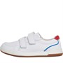 Clarks Boys Standard Fit Fawn Solo Trainers White Leather