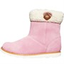 Clarks Infant Girls Crown Loop Boots Pink Suede